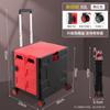 Carrito de Compras 5 en 1, Carrito de Compras Pequeño Plegable, Carrito de Almacenamiento Portátil para Camping al Aire Libre, Puesto de Mercado y Subir Escaleras
