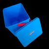 Cubo de Pesca Engrosado con Tapa Cubo de Almacenamiento de Plástico Sentable Taburete Cubo de Almacenamiento Doméstico Cubo Grande para Lavado de Autos Caja de Sitio