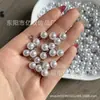 Charme ABS Pérola de Imitação Alto Brilho Redondo Luz Forte com Contas para Pendurar Acessórios de Joias DIY Material para Brinco Colar Pingente