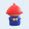Tide Play Dentro Garçom Sogro Som Voz Criativa Fofo Engraçado Interessante Enfeites de Mesa Artefato de Descompressão Brinquedo de Descompressão