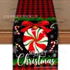 Temu Bandera de Mesa Navideña Nueva Material de Lino Estampado de Muñeco de Nieve Invierno Navidad Decoración de Mesa para Sala de Estar Mantel