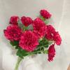 Cristal lilás simulação flor falsa flor pequena cravo atacado decoração de casa exibição de seda flor flor artificial fábrica lote