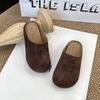 Novedad Moda Versátil Ropa Exterior para Niños Otoño e Invierno 2025 Zapatillas Birkenstock Antideslizantes Cómodas Casuales de Suela Gruesa para Mujer