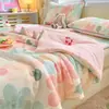 Colcha de verão refrescante no atacado, colcha de seda gelada para ar condicionado, colcha de cama de solteiro e casal, colcha de verão para dormitório estudantil, lavável à máquina