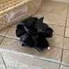 Grampo de Cabelo Bolha de Cetim Estilo Coreano para Mulheres, Prendedor Torcido para Coque, Garra de Cabelo para Coque, Acessório de Cabelo Tipo Banana