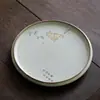 Pote Ru kiln de gato bandeja de bolhas secas bandeja de frutas multiuso acessórios para conjunto de chá kung fu suporte para bule Suporte para tampa de tigela logo personalizável