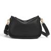 Bolsa de ombro de couro genuíno feminina all-match ins nicho grande capacidade bolsa de ombro de couro de vaca bolsa de ombro simples de couro macio
