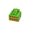 7285-3244-60 Conector Automotivo 1.5X-8 Furos Carcaça Macho e Fêmea Verde Plástico de Grau Industrial Carcaça/Plug Venda por Atacado