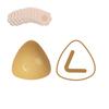 Transfronterizo Nuevo Doble Cara Adhesivo Cepillado Forma de V Almohadilla Esponja para Pecho Pecho Pequeño Gran Recogimiento Triángulo Inserto Bikini Ropa Interior Almohadilla