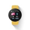 D18S Macaron Reloj Inteligente Pulsera Pantalla Redonda Medidor de Movimiento Paso Monitoreo del Sueño Frecuencia Cardíaca Reloj de Teléfono Transfronterizo