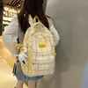 Mochilas Escolares para Estudiantes de Secundaria y Preparatoria Estilo Japonés Mochilas de Gran Capacidad para Ocio y Viajes para Reducir la Carga y Mochilas Ligeras para Computadora