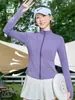 Chaqueta de Verano para Mujer Tallas Grandes, Estilo Nuevo, Cuello Alto, para Yoga, Protección Solar Anti-UV, Casual, Transpirable, Corte Ajustado