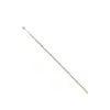 Palito para Limpar Ouvido com Pena de Ganso, Cabo de Bambu Marrom, Ferramenta para Limpar Ouvido com Pena de Ganso, Ferramenta para Limpar Ouvido com Pelos Brancos