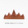 Portalápices de madera de secuoya al por mayor, portalápices de murciélago de montaña Wuzhishan, portalápices de madera, cuatro tesoros de suministros de estudio