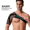 Coderas deportivas para hombres y mujeres, ajustables, transpirables, con compresión, adecuadas para fitness y baloncesto, correa de fijación en color cobre negro