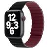 Adequado para Pulseira Apple Watch Silicone Iwatch11/Se3 Pulseira Dupla Seção Loop Magnético Pulseira Apple Watch