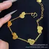 [Desvanecimiento lento] Pulsera de calabaza de alta gama con textura de hielo picado para mujer, con un diseño lujoso y refinado, y disponible para venta al por mayor
