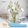 Decoração de interiores de acrílico transfronteiriço arranjo de flores decoração criativa Vaso Rosa lírio sala de estar vaso de casamento hidropônico
