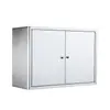 Gabinete de Pared para Baño de Acero Inoxidable Gabinete de Cocina Gabinete para Platos Gabinete de Almacenamiento Estante Simple para Balcón Gabinete de Almacenamiento Gabinete Lateral