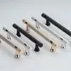 Manija Doble Agujero de Plástico 96mm128mm Perla Superior de Paleta