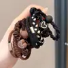 Elásticos de Cabelo em Caixa 2025 Novo Estilo Elásticos para Mulheres, Alta Elasticidade Cordas de Cabelo Duráveis, Acessórios de Cabelo para Rabo de Cavalo Alto, Faixas de Cabelo