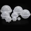 Deyi Yangyang Pegamento de Cristal DIY con Bola Inferior Cielo Estrellado Bola Molde de Silicona Espejo de Resina Joyería Adornos de Flores Secas
