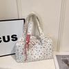Bolso tote de viaje de corta distancia de gran capacidad al por mayor nuevo nicho niña bolso floral estudiante clase bolsa para ir al trabajo