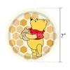 Decoración de fiesta de cumpleaños para niños de Winnie the Pooh, suministros de banderines, mantel, vajilla, vaso de papel, plato de papel, juego