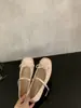 Sapatos baixos Chuyuji estilo francês com rebites para aumentar a altura, novos sapatos Mary Jane vintage de sola macia 2026 para combinar com saias
