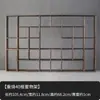 Estante de pared de madera maciza estilo chino Rongshantang, grande y pequeño, antiguo, para tazas de té, pabellón Duobao, armario de almacenamiento para juegos de té, estante de exhibición