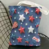 Bolsa de Lona com Design de Logo Personalizado, Bolsa Tote Comemorativa do 250º Aniversário Americano, Bolsa de Compras Ecológica, Jit Dropshipping
