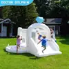 Castillo Inflable Doctor Pig Parque Infantil Exterior Tobogán Pequeño Trampolín Hogar Alberca de Pelotas Castillo de Tela Oxford