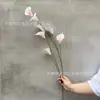Lírio-de-calla Pendurado Flor Artificial de Simulação Material com Toque de Mão Flores de Casamento Produto Acabado de Alto Padrão Ornamento Decoração de Sala de Estar