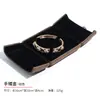 Caja de Anillo de Terciopelo de Doble Apertura para Joyería Caja para Collar Caja para Joyería Caja de Embalaje Caja de Regalo para Aretes Pulsera Venta al por Mayor Caja para Perlas