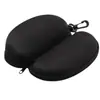 Al por mayor de fábrica tela Oxford cremallera caja de gafas bolsa eva gancho negro compresión caja de gafas procesamiento personalización