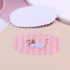Renda Bonita Oval Estampa de Cachorro Patch Acrílico DIY Clipe Lateral Ímã de Geladeira Capa de Celular Acessórios de Flor para Sapato
