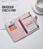 Bolsa de Identificación de Cachorro de Dibujos Animados, Funda Protectora para Pasaporte, Bolsa de Tarjetas Multifuncional, Bolsa de Tarjetas Portátil para Viajes al Extranjero, Almacenamiento de Boletos