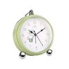 Reloj despertador retro con campana para niños, pequeño, de 3 y 4 pulgadas, con luz nocturna y función de repetición, pequeño, Y16, grande, Y17, para estudiantes