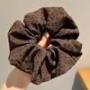 Goma para el Cabello Dulce y Versátil para Niñas, Estilo Coreano, Estilo Perezoso, Tamaño Extra Grande, Adecuada para Cabello Grueso, Banda Elástica de Alta Elasticidad para Peinados de Moño