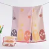 Toalhas Masculinas de Cor Escura, Algodão Macio Colorido, Sem Fiapos, Tingidas no Fio, Absorventes, Jacquard, Toalhas de Rosto para Casa, Atacado, Embaladas Individualmente