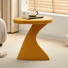Mesa de Cabeceira Criativa de Luxo Leve e de Alta Qualidade Porta-Objetos Mesa Lateral de Sofá Mesa Pequena Sala de Estar Mesa de Centro Móvel Minimalista