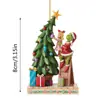Diversión Navideña Transfronteriza Decoraciones Colgantes del Grinch Decoraciones Navideñas Adornos de Árbol de Navidad Acrílicos Decoraciones Colgantes