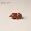 Accesorios DIY de gato de sándalo, artesanías culturales hechas a mano, cuentas budistas, accesorios de joyería de moda, pequeños adornos, animales lindos creativos al por mayor