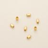 Joyería DIY Conservación de Color Accesorios de Cobre Cuentas de Agujero Medio 14K Cobre Chapado en Oro Real Cuentas Rectangulares Cuentas Geométricas Hechas a Mano