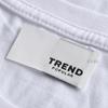 Máquina de coser nueva de alta densidad supercorte tejido Marca de alta calidad Etiqueta de marca de cuello para ropa Etiqueta de marca de ropa Etiqueta de marca de cuello para hombre y mujer