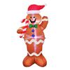 Luzes especiais de acessórios de modelo de ar inflável de Halloween de Natal caleidoscópio luzes coloridas rotativas luzes de neve de chama dinâmica