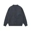 Cardigã de tricô masculino de manga longa, vibe de primavera e outono, estilo americano moderno, cor sólida, jaqueta suéter casual solta de abotoamento simples