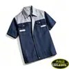 Conjunto de ropa de trabajo de verano para hombre, de manga corta, ligero, que absorbe la humedad, adecuado para fábricas de reparación de automóviles, talleres y sitios de construcción