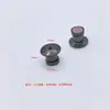 Acessórios para Emblemas de Cabeça Plana, Fechos Magnéticos Coloridos, Fechos para Broches Tamanho 7*10mm