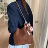 Bolso Tote Pequeño Casual, Bolso Bandolera, Bolso Cubo Versátil de Lujo Accesible Nuevo de Invierno 2025 para Mujer